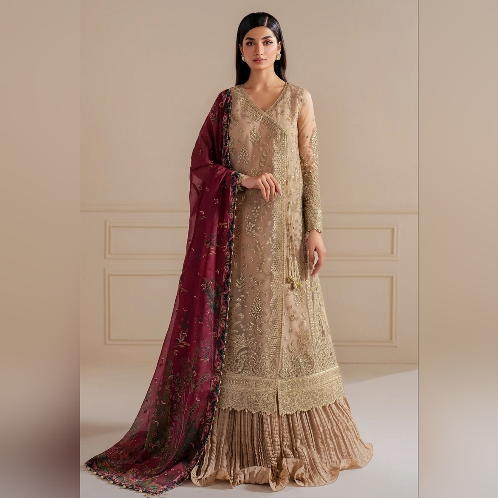Ready to wear Indian Pakistani jazmin online dress 4 piece size large